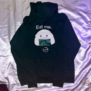 Eat me rice ball hoodie